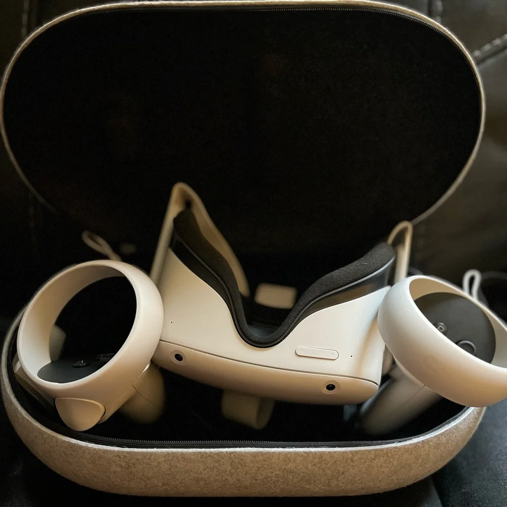 Oculus Quest 2 with case